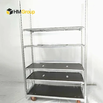 A plant transport trolley is designed to easily transport plant flowers