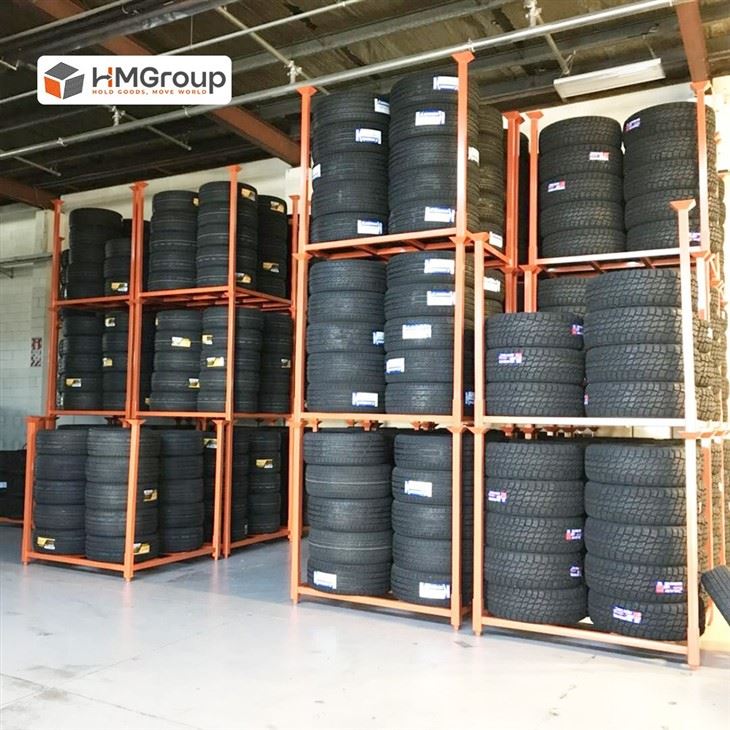 Steel Tyre Stacking Racks best